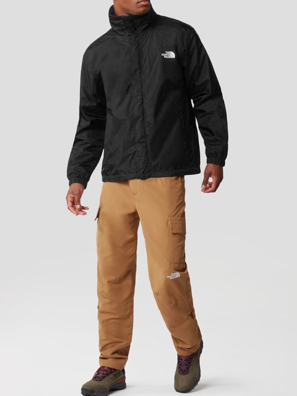 The North Face Resolve Rain Jacket Mens Coat size XXL Fall Outdoor Hiking